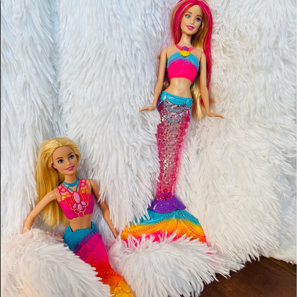 Mermaid dolls 2pc